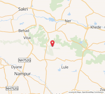 Map of Shevali, Maharashtra