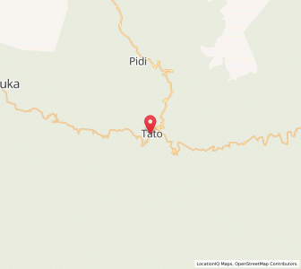 Map of Shi Yomi, Arunachal Pradesh