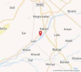 Map of Shikarpura, Rajasthan