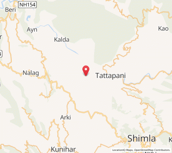 Map of Shil ki Jain, Himachal Pradesh