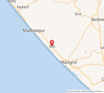 Map of Shil, Gujarat
