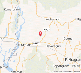 Map of Shilbaji, Assam