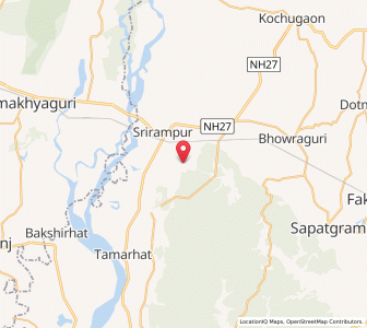 Map of Shilghagri, Assam