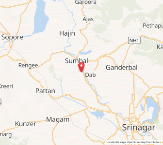 Map of Shilwat, Kashmir