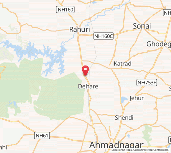 Map of Shingwe, Maharashtra