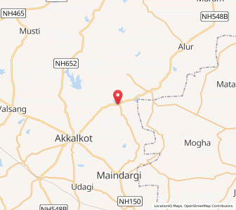 Map of Shiraval, Maharashtra