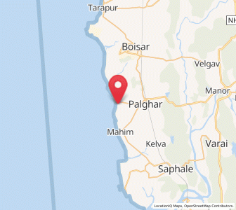 Map of Shirgaon, Maharashtra