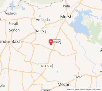 Map of Shirkhed, Maharashtra