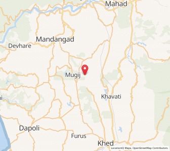 Map of Shirsadi, Maharashtra