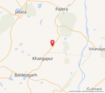 Map of Shivnagar, Madhya Pradesh