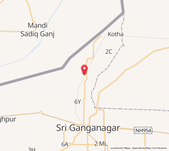 Map of Shivpur, Rajasthan
