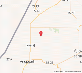 Map of Shivpura, Rajasthan