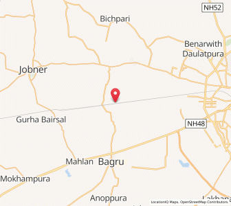 Map of Shopura, Rajasthan