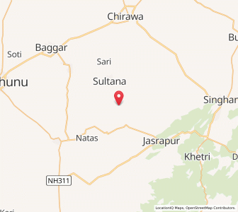 Map of Shri Amarpura, Rajasthan