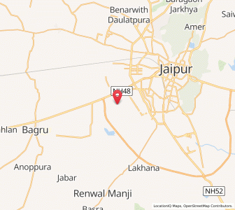 Map of Shrirampura, Rajasthan