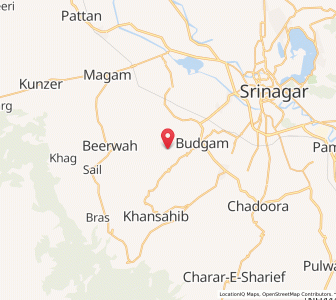 Map of Shulipur, Kashmir