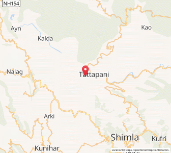 Map of Shumhi, Himachal Pradesh