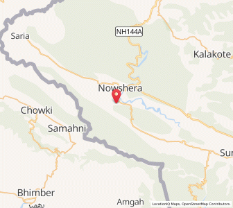 Map of Sial, Kashmir