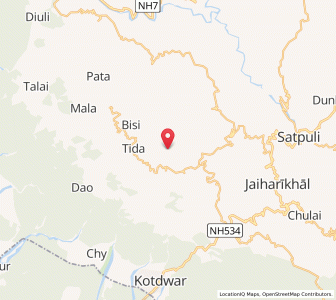 Map of Sialna, Uttarakhand