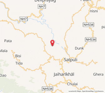 Map of Sialni, Uttarakhand