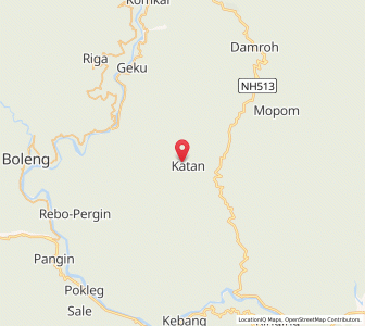 Map of Sibbum, Arunachal Pradesh