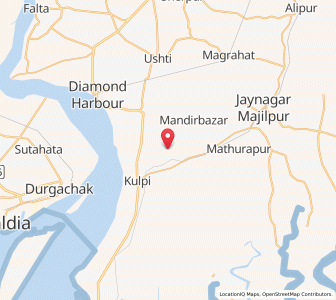 Map of Siddheswarpur, West Bengal