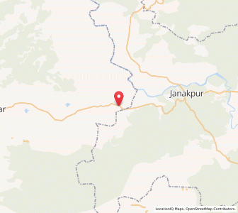 Map of Sidi, Madhya Pradesh