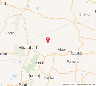 Map of Sidiur, Andhra Pradesh