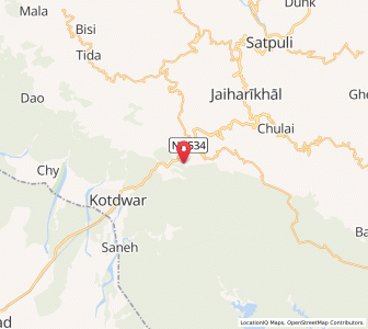Map of Sidpur, Uttarakhand