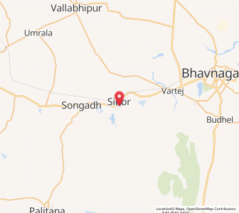 Map of Sihor, Madhya Pradesh