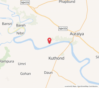 Map of Sihuli, Uttar Pradesh