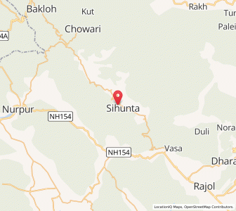 Map of Sihunta, Himachal Pradesh