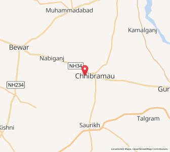 Map of Sikandarpur Nigoh, Uttar Pradesh