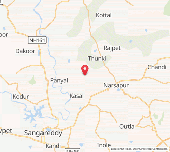 Map of Sikandrapuram, Andhra Pradesh