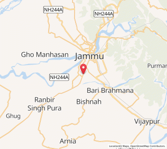 Map of Sikligar Kalian, Kashmir