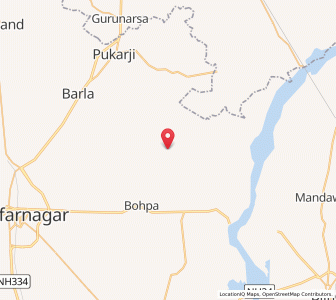 Map of Sikri, Uttar Pradesh