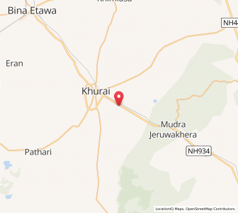 Map of Siladha, Madhya Pradesh