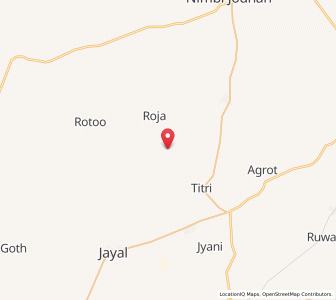 Map of Silanwad, Rajasthan