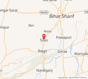 Map of Silao, Bihar