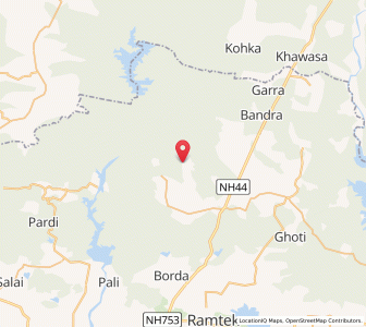 Map of Silari, Madhya Pradesh