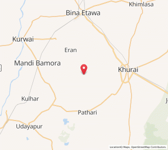 Map of Simarghan, Madhya Pradesh