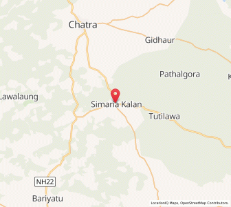 Map of Simaria Kalan, Jharkhand