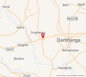 Map of Simri, Bihar