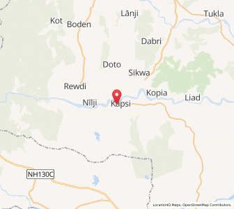 Map of Sinapali, Chhattisgarh