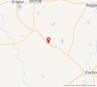 Map of Sindaota, Madhya Pradesh