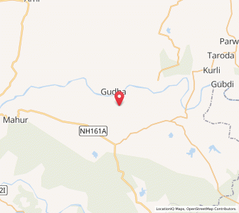 Map of Sindkher, Maharashtra
