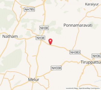 Map of Singampunari, Tamil Nadu