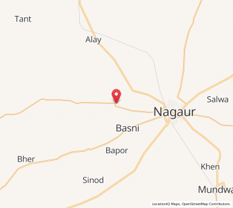 Map of Singar, Rajasthan