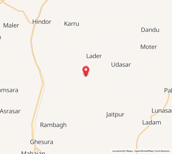 Map of Singrasar, Rajasthan