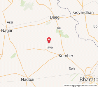 Map of Sinsini, Rajasthan